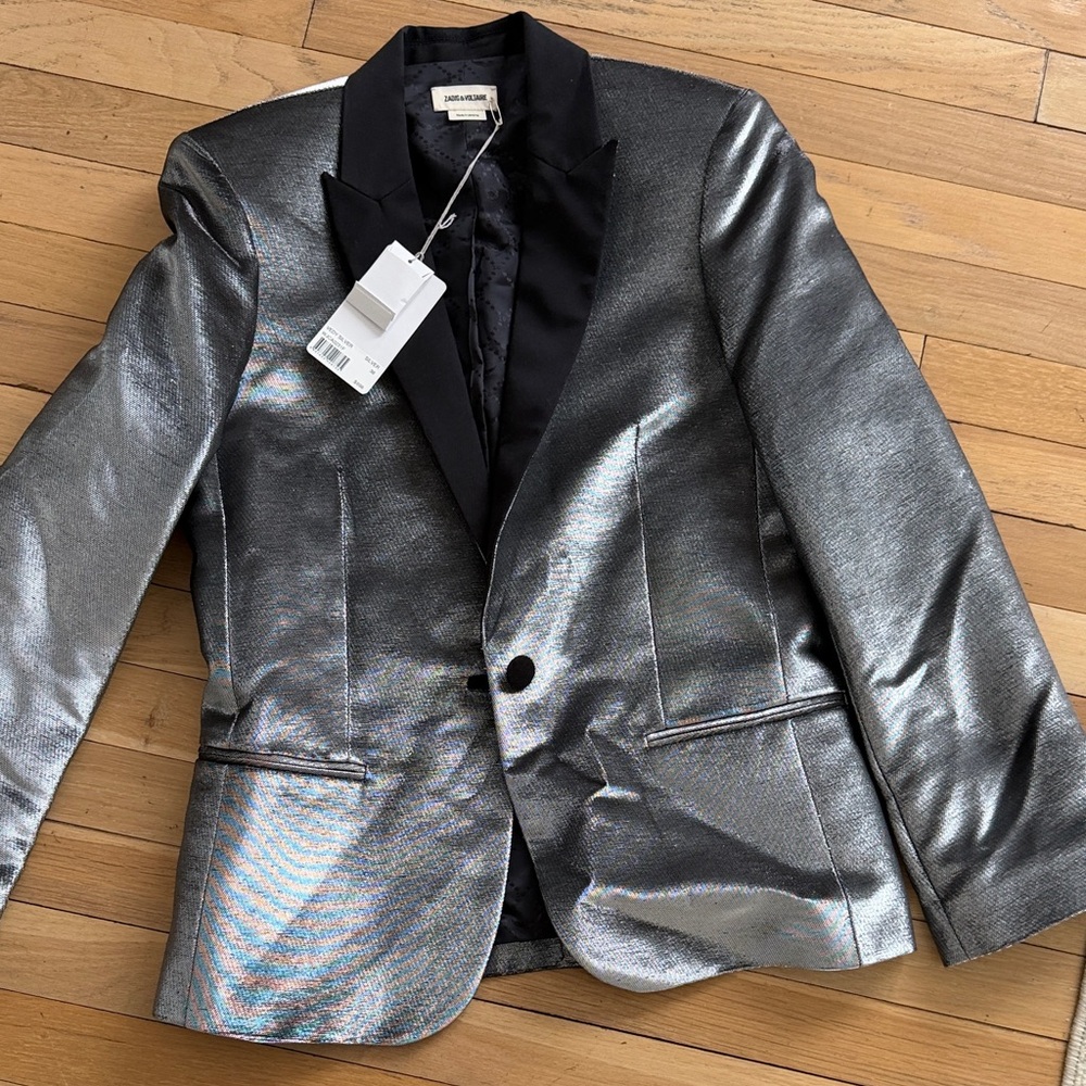 Zadig & Voltaire Silver Blazer